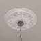 Ekena Millwork Damon Ceiling Medallion (Fits Canopies up to 3 3/8"), 20"OD x 1 1/2"P, Primed White CM20DA - alternate 5